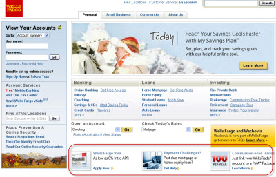 Example of rotating offers