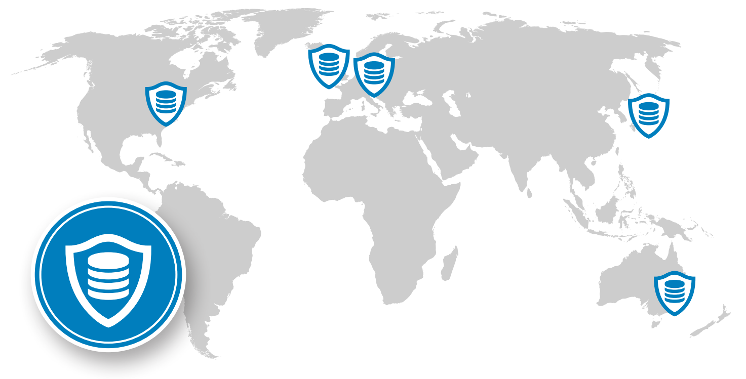 tealium-data-centers Rechenzentren von Tealium weltweit