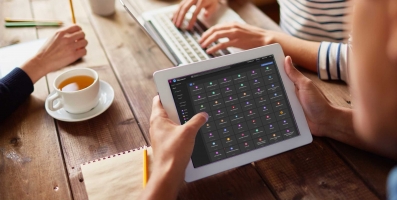 Tealium AudienceStream on a tablet