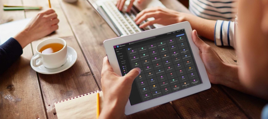 Tealium AudienceStream on a tablet