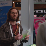 Tealium tradeshow booth in the Silicon Valley TV show