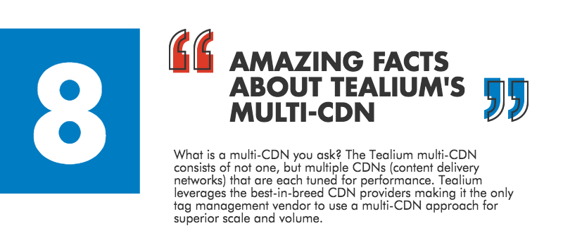 Infographic: 8 Amazing Facts about Tealium’s Multi-CDN