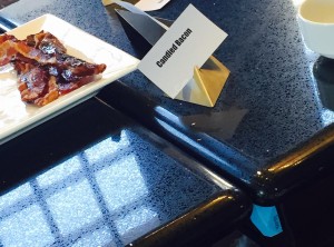 Visitors Here Earned the Bacon Badge