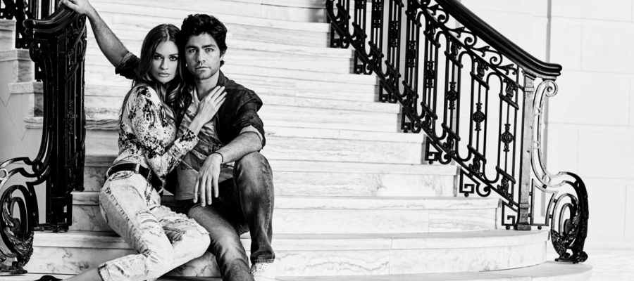 Models from a Buffalo Jeans Advertisement