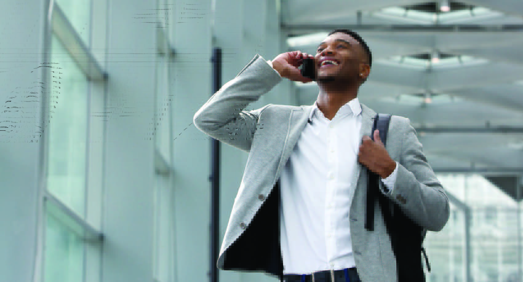 man-on-mobile-phone Man on Mobile Phone