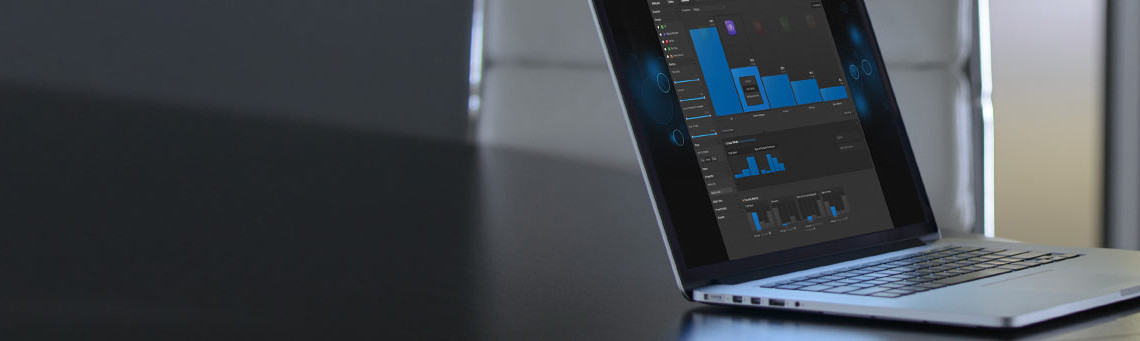 AudienceStream Interface on a Laptop